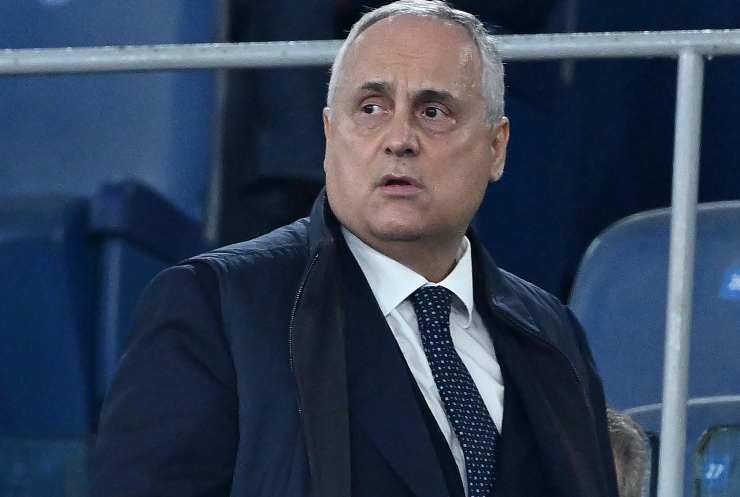 L'annuncio di Lotito su Immobile