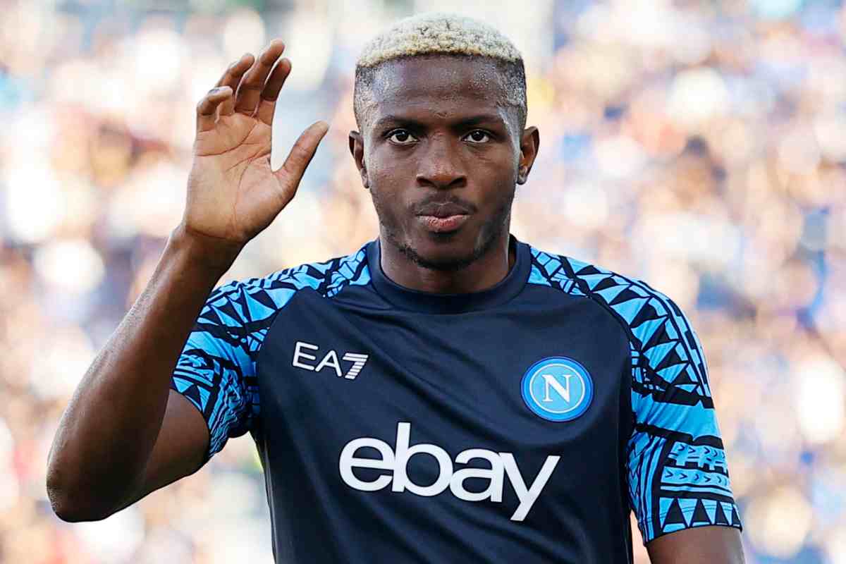 Osimhen può lasciare il Napoli a gennaio