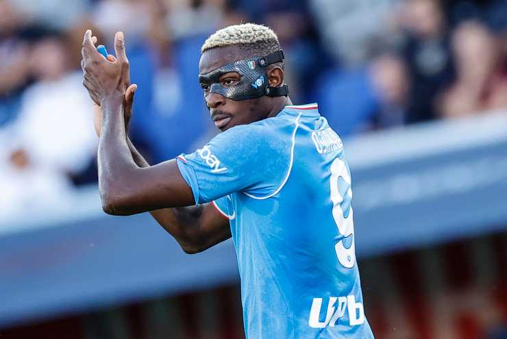 Osimhen può lasciare il Napoli a gennaio