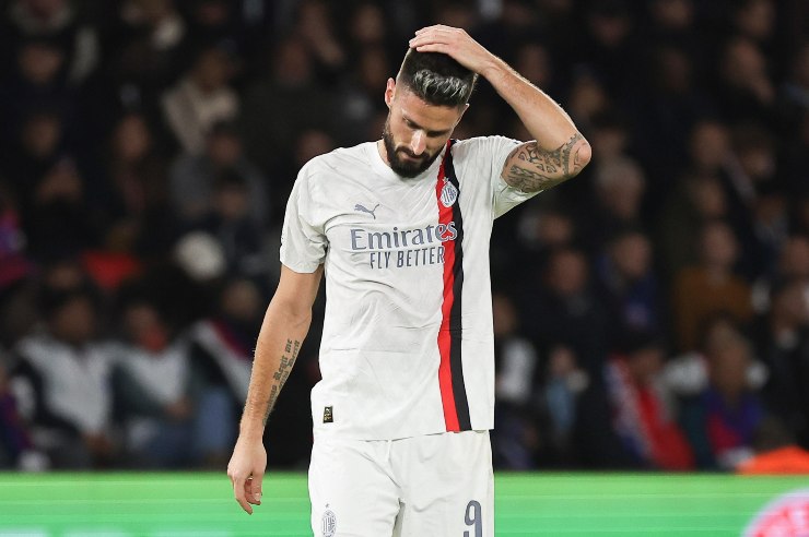 Caos Milan, Giroud ancora a secco