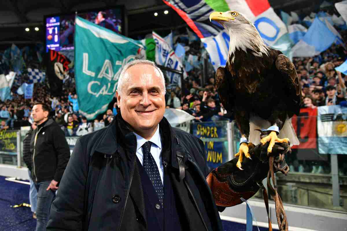 Lazio-Roma, tifoso speciale all'Olimpico