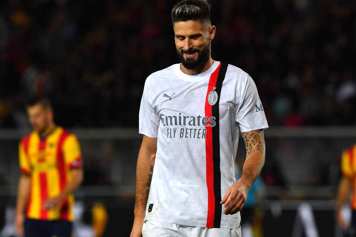 Giroud Milan squalifica