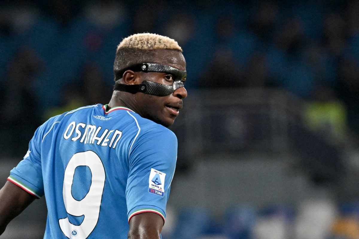 Osimhen e le difficoltà del Napoli