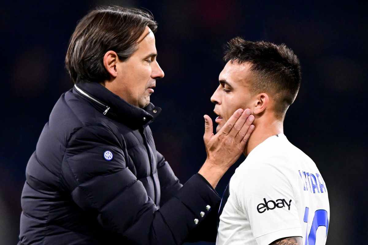 Lautaro Martinez tiene in ansia Inzaghi in vista della Juve