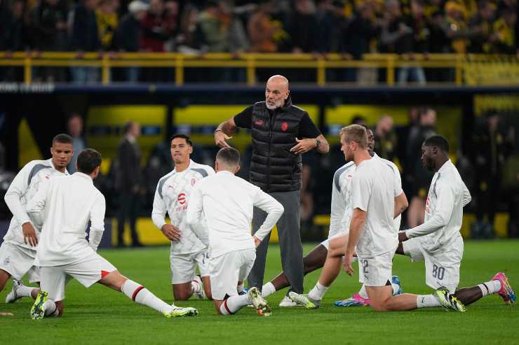 Milan motivo infortuni Pioli