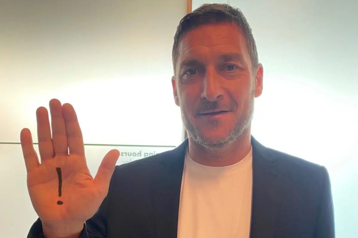 Totti, assist contro Ilary Blasi