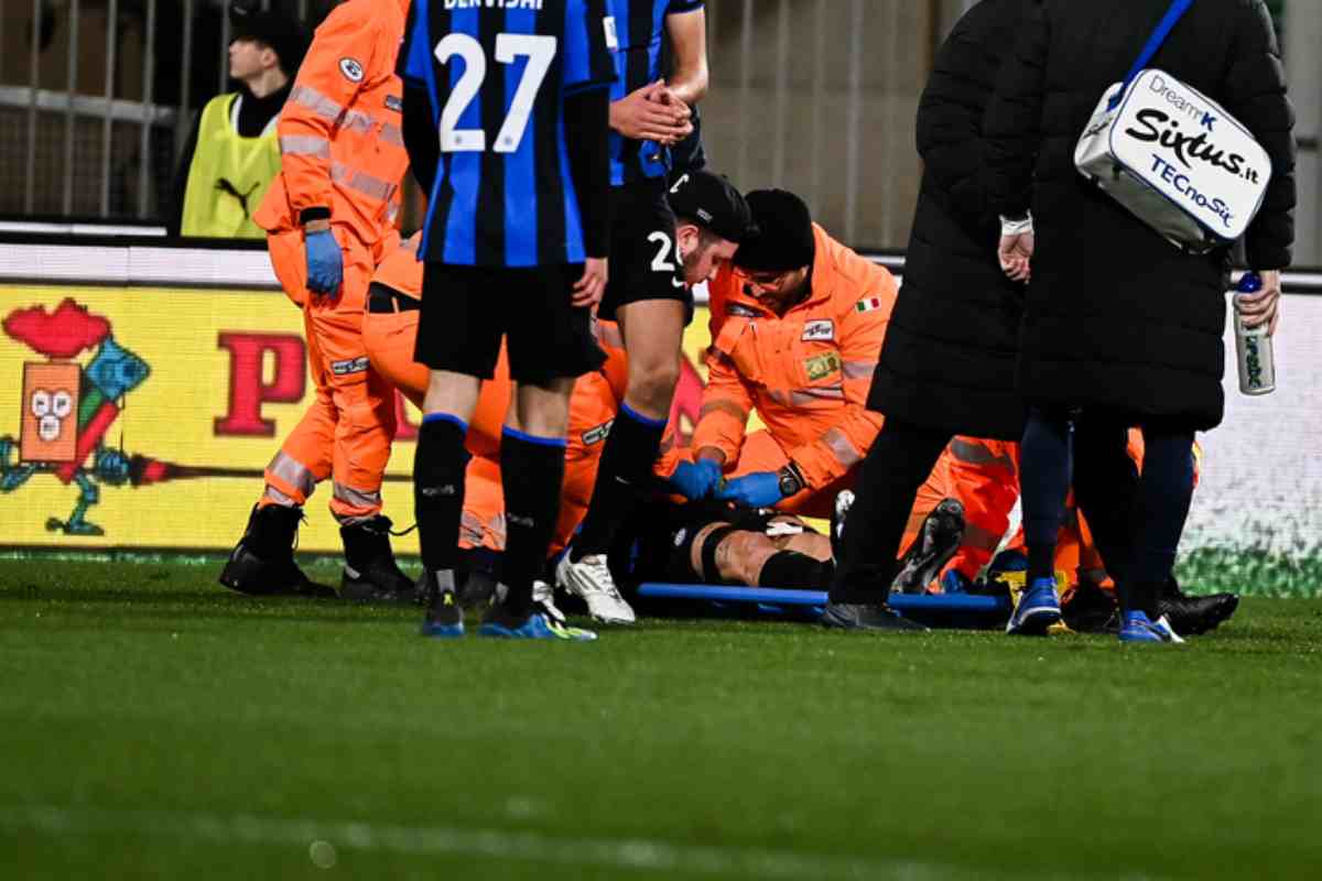 Infortunio e tegola Inter