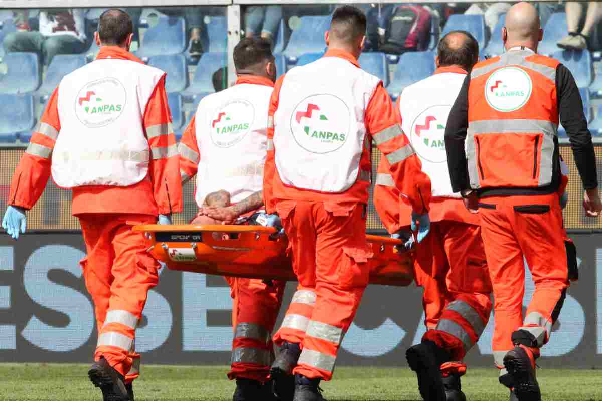 Problema muscolare, stop più lungo