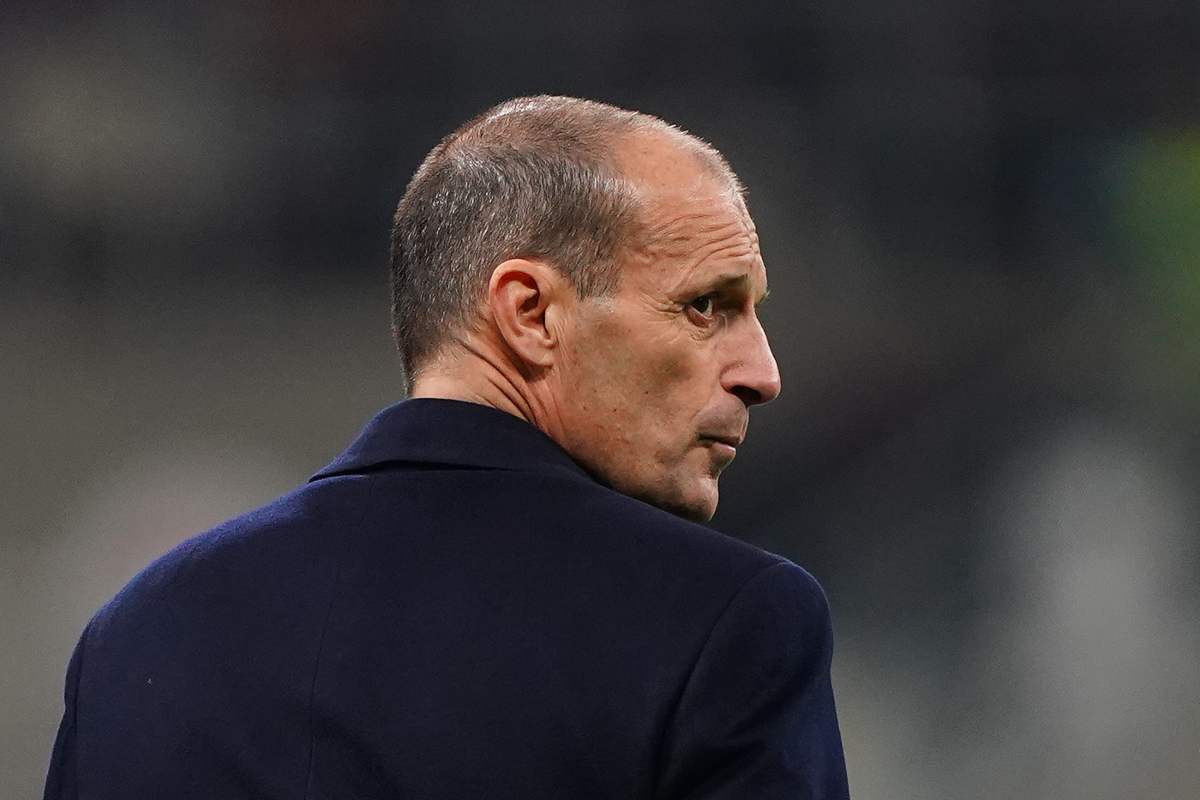 Massimiliano Allegri ai saluti con la Juventus