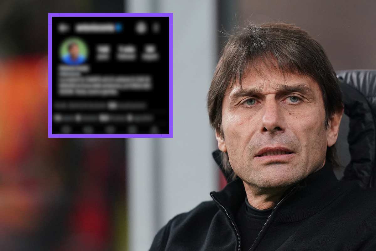 Antonio Conte manda un nuovo messaggio sui social