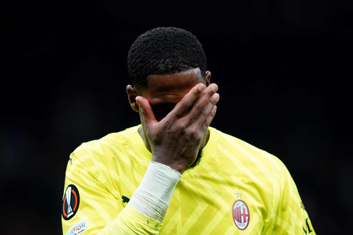 Milan, Mike Maignan a rischio per la sfida di Europa League contro la Roma