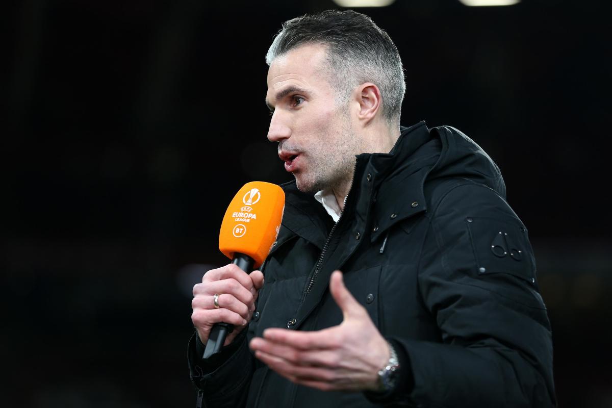 Robin Van Persie in panchina nel 2025