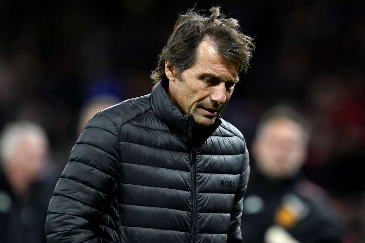 Antonio Conte infuriato con il presidente