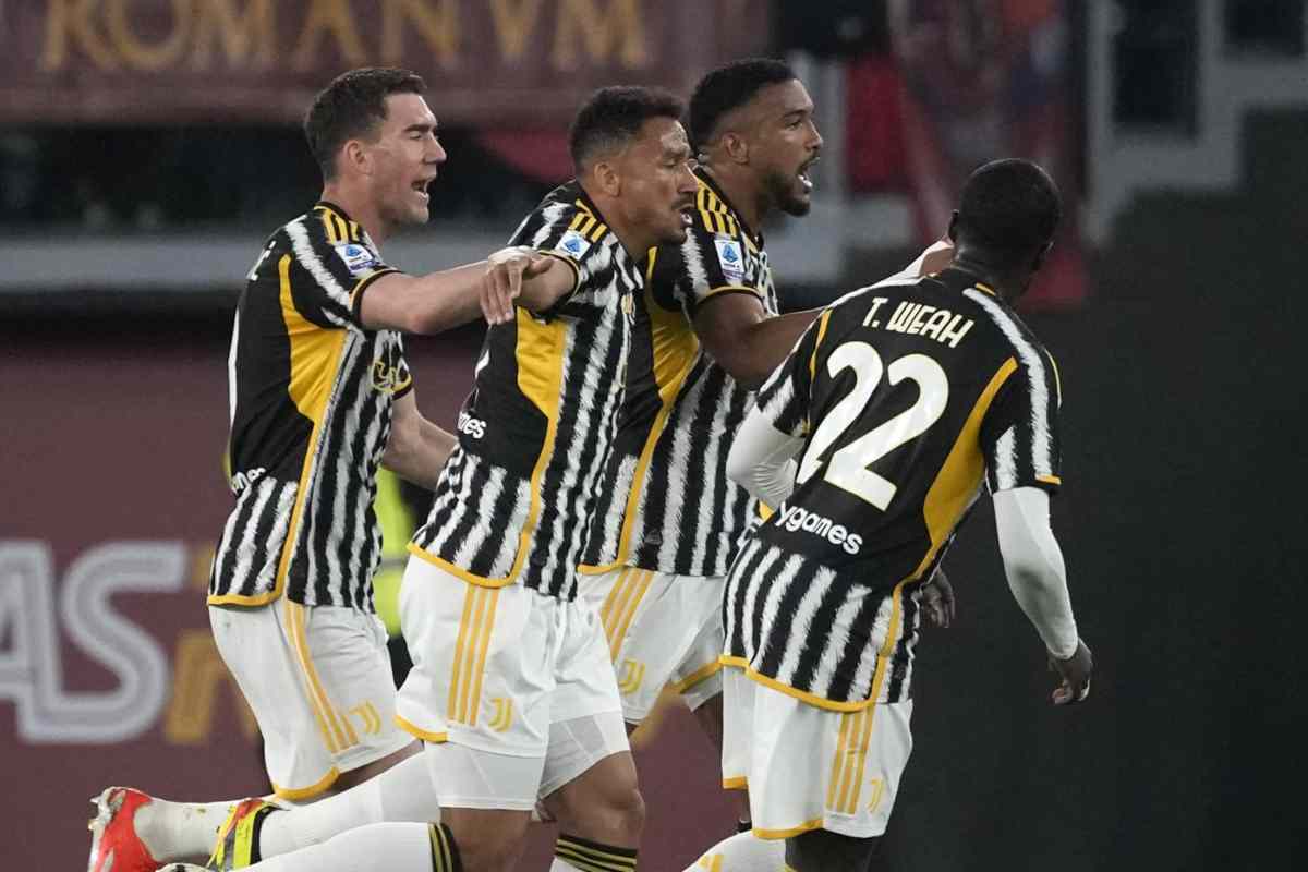 Duro scontro sulla Juventus in diretta