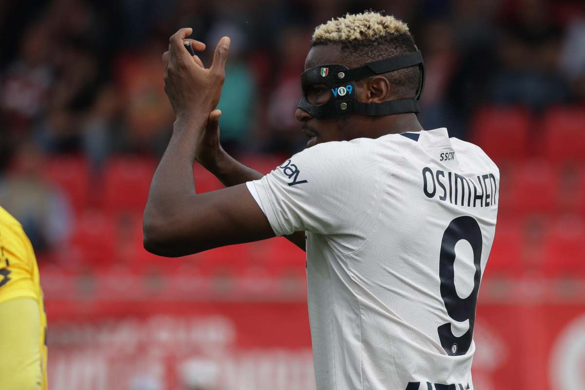 Napoli, addio Osimhen