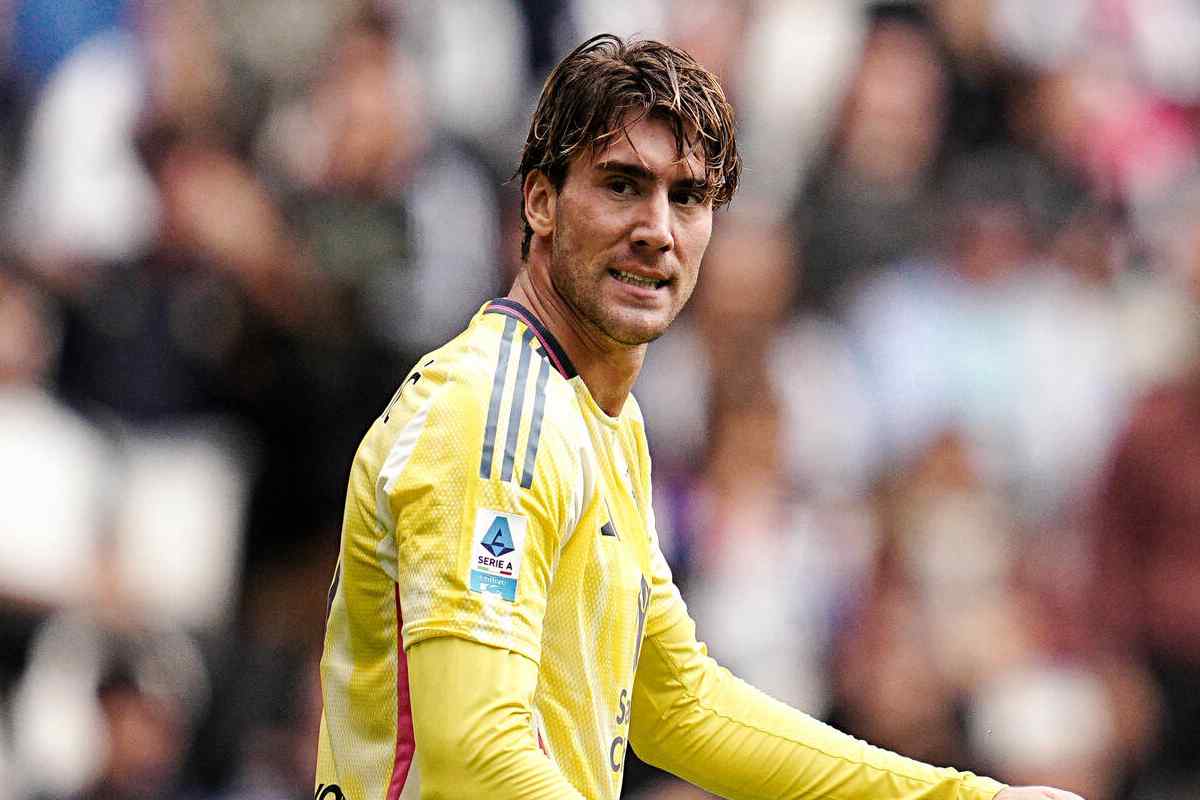 Juventus, Chirico lancia l'allarme Vlahovic