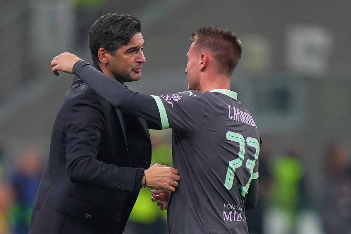 Fonseca e Camarda si abbracciano