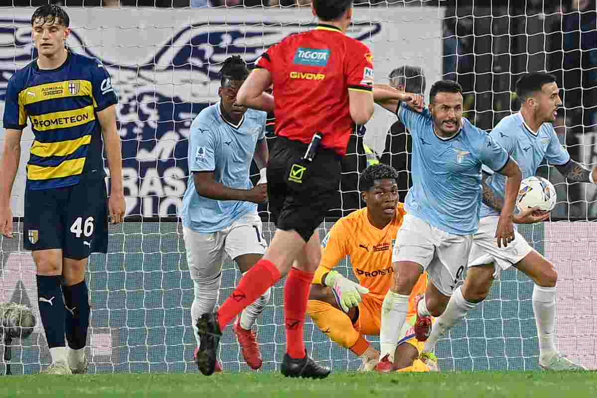 partita tra Lazio e Parma