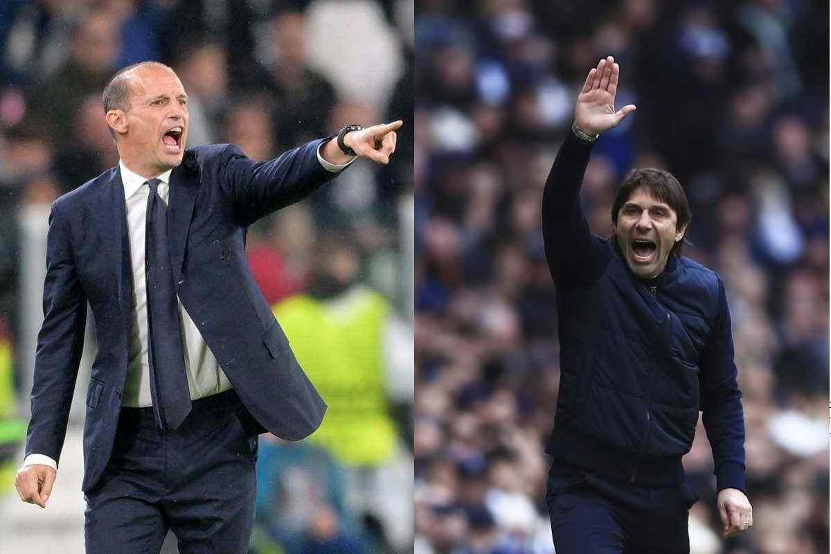 Massimiliano Allegri e Antonio Conte