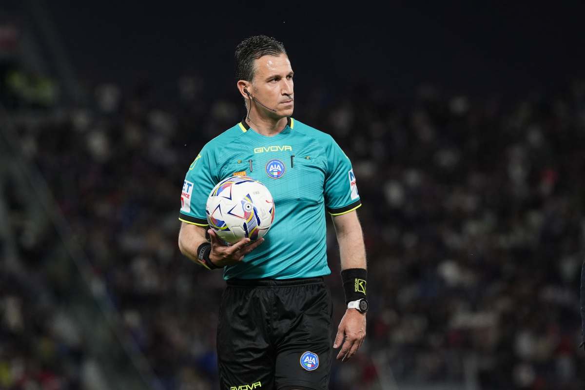L'arbitro Daniele Doveri