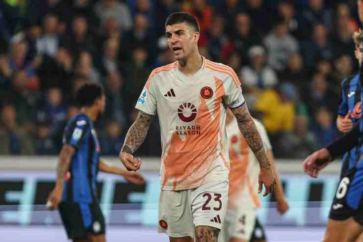 Atalanta e Roma in campo