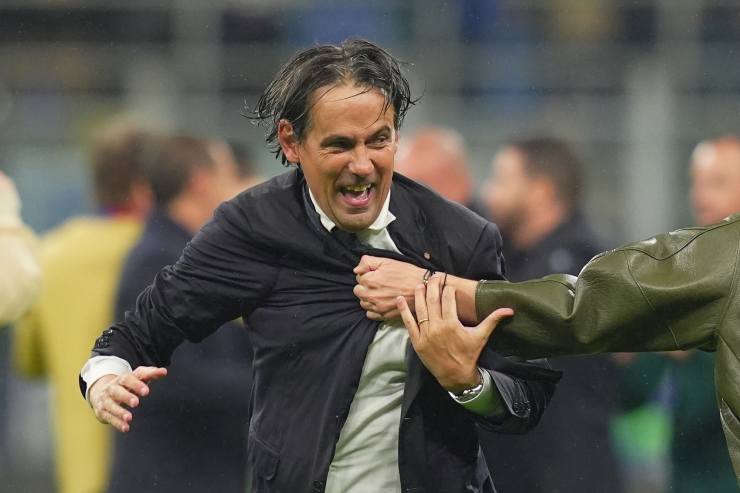 La gioia di Inzaghi