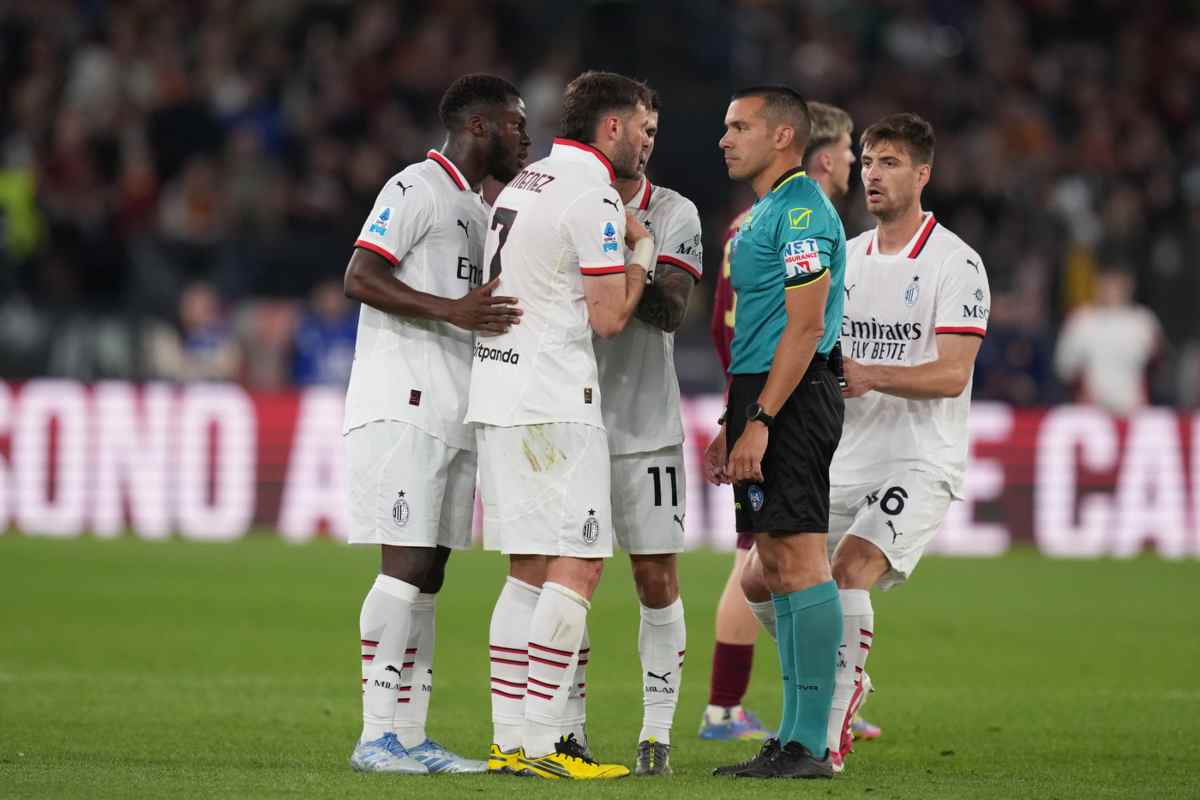Proteste del Milan