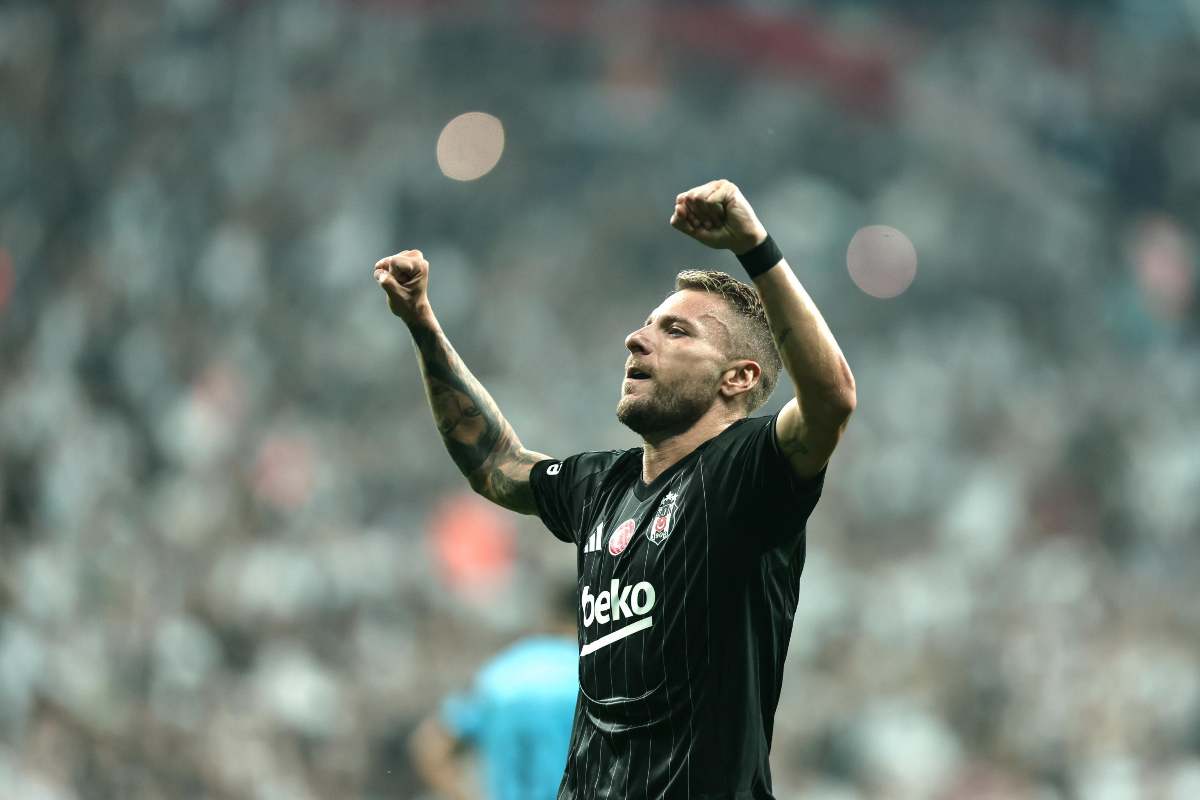 Ciro Immobile esulta