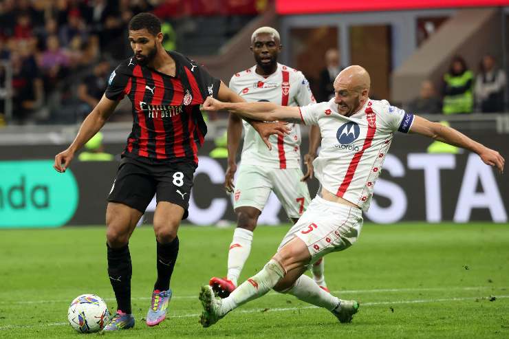 Ruben Loftus Cheek in azione contro il Monza