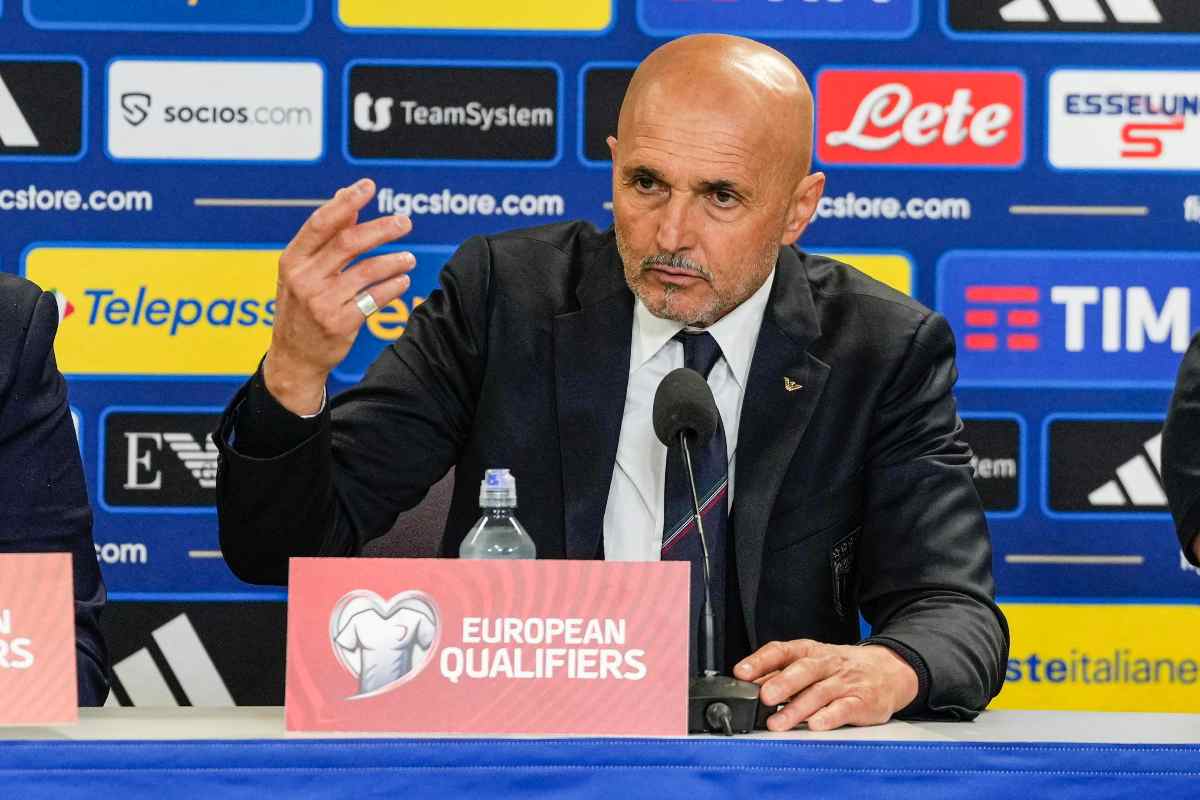 Luciano Spalletti in conferenza stampa