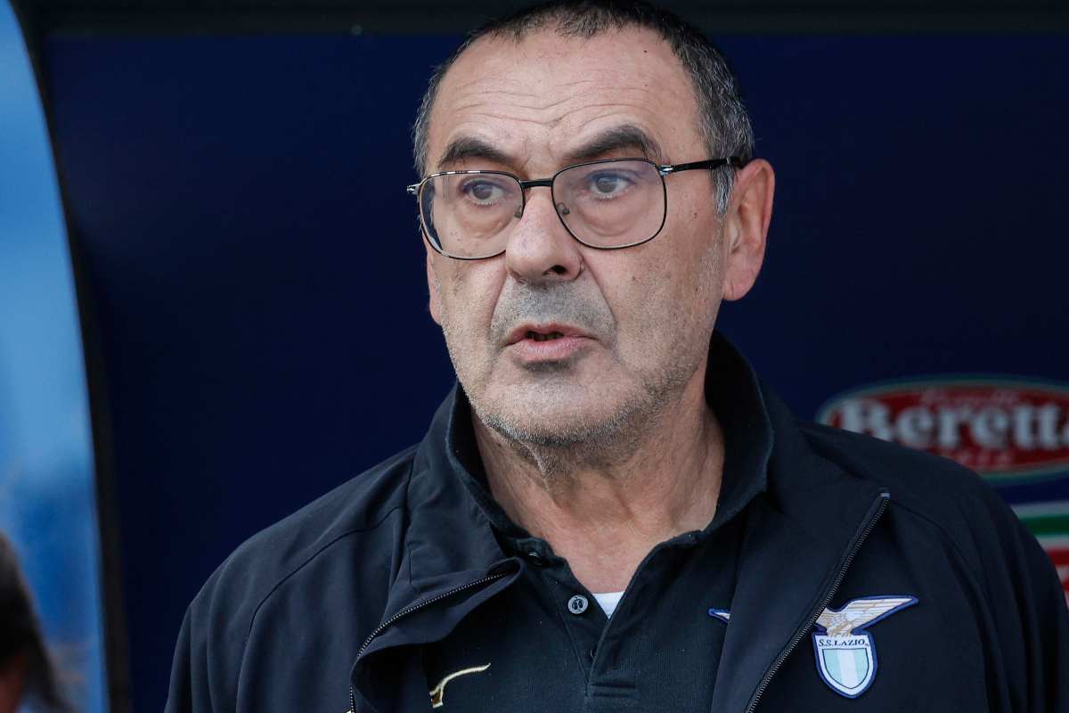 Maurizio Sarri tecnico della Lazio