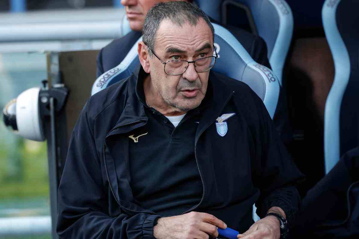 Maurizio Sarri pensieroso