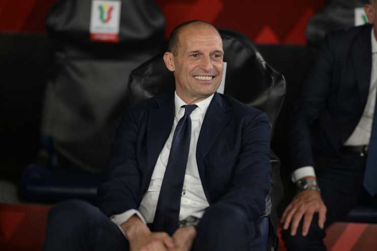 Allegri in panchina