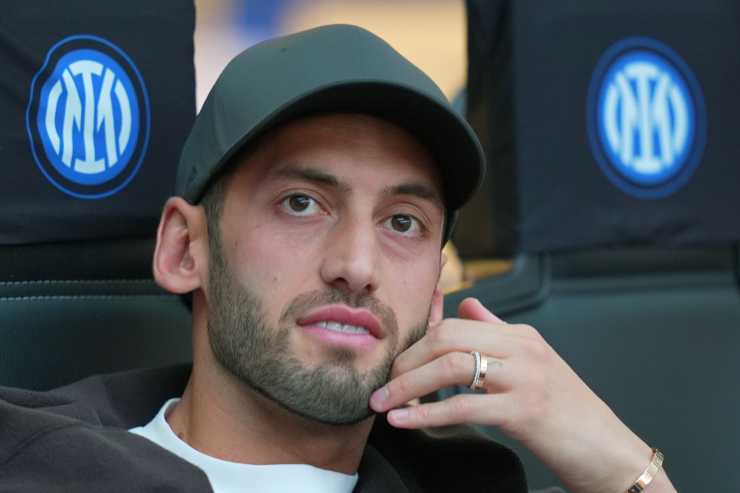 Calhanoglu in primo piano