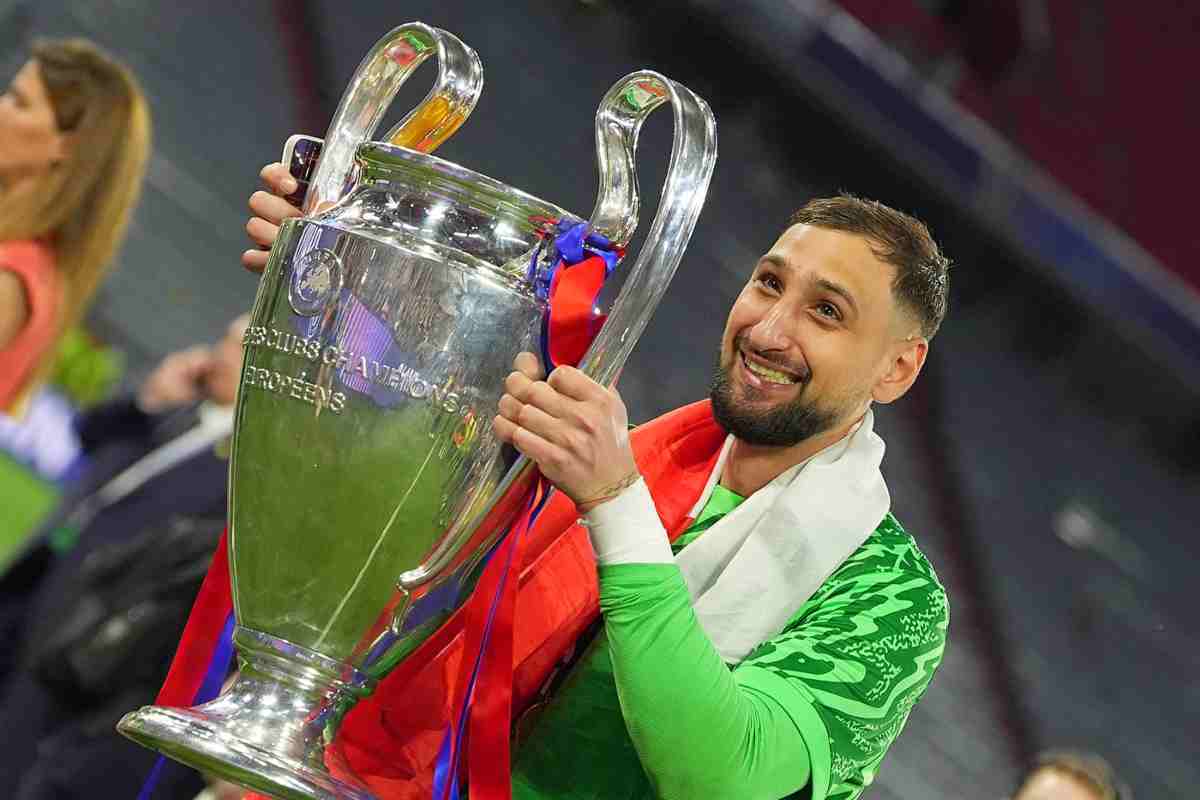 Donnarumma con la Champions