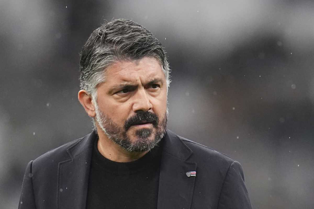 Gattuso in primo piano