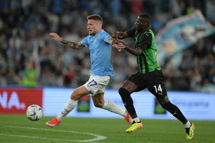 Immobile con la Lazio