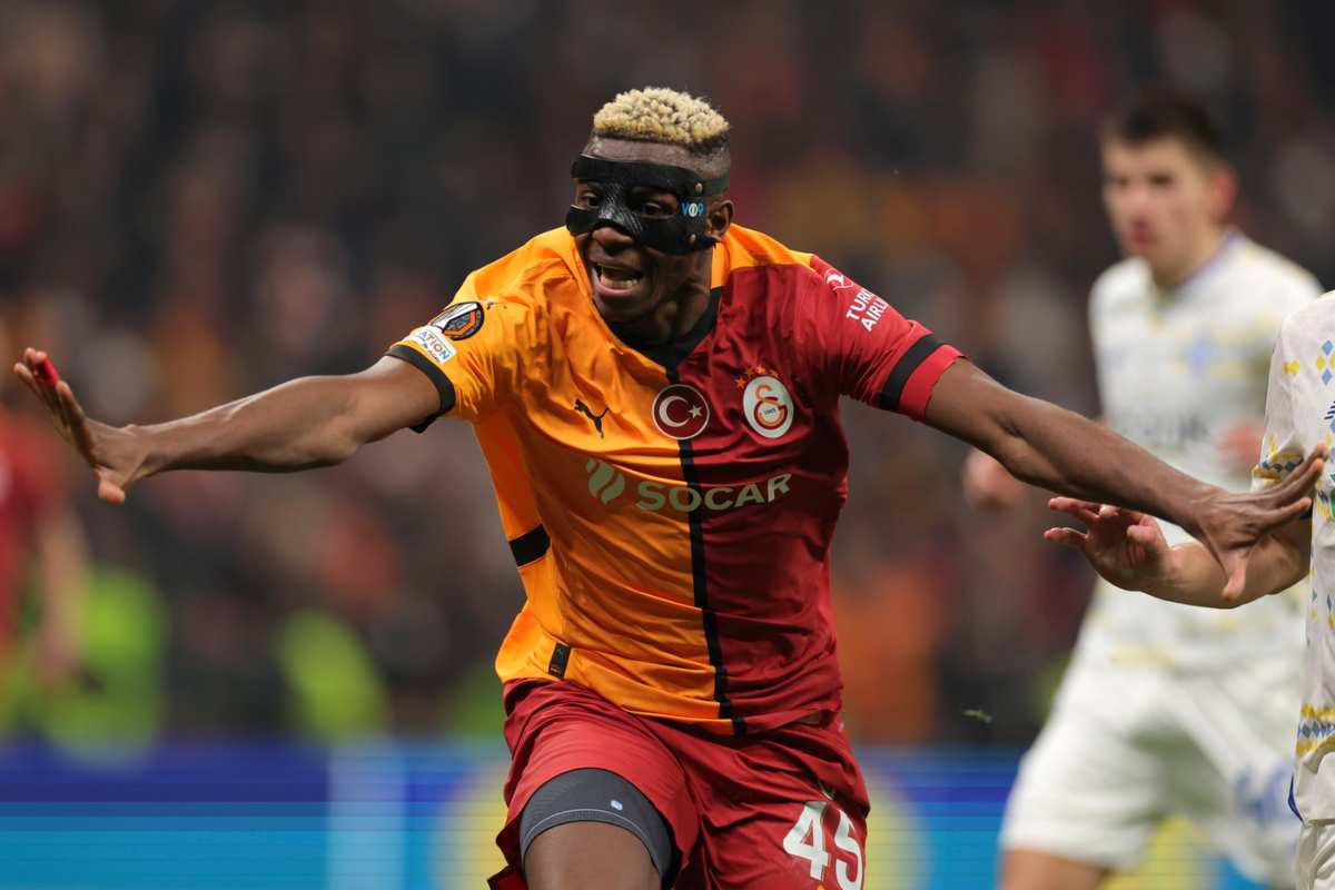 Osimhen con il Galatasaray