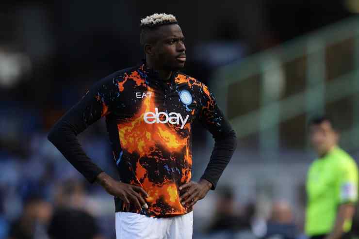 Osimhen con il Napoli