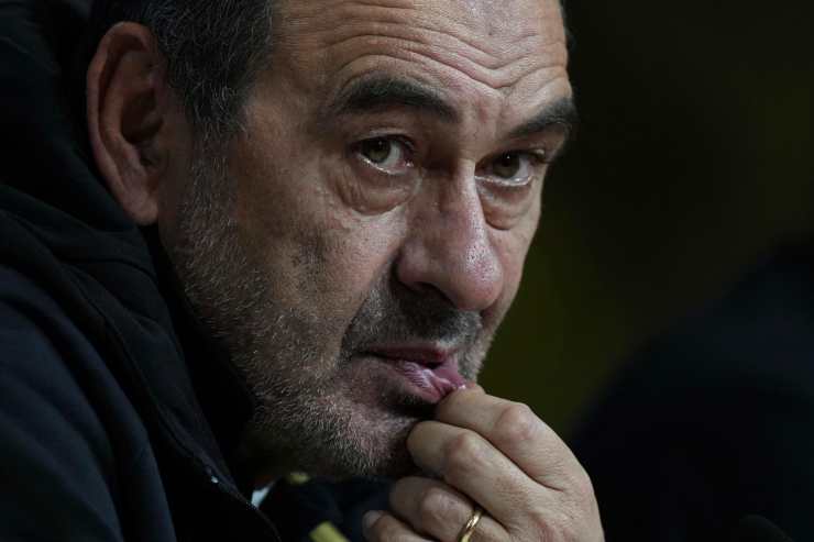 Sarri pensieroso