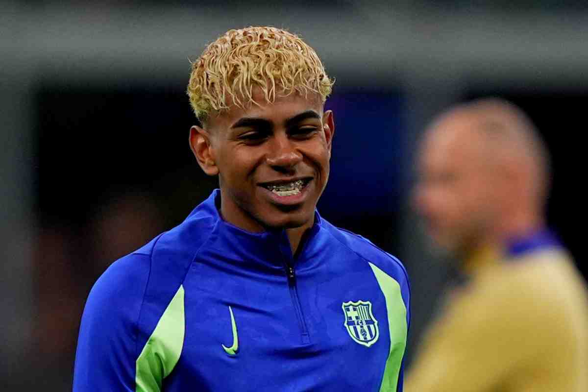 Yamal con i Barcellona
