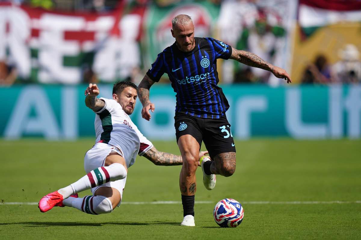 Federico Dimarco in azione