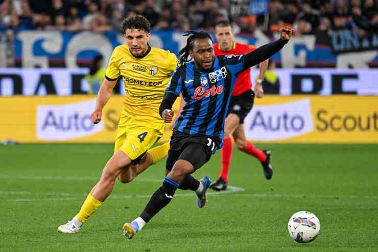 Lookman in azione