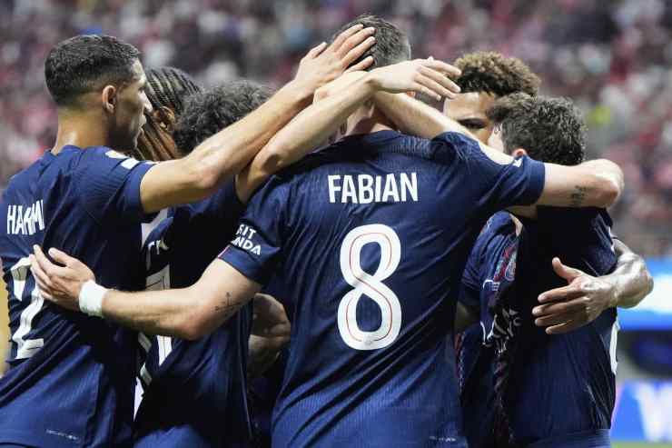 Il Psg esulta