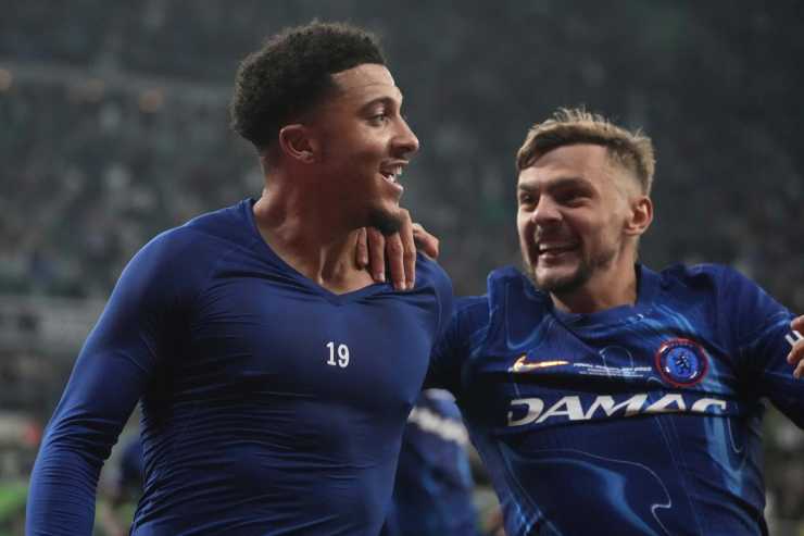 Sancho con il Chelsea