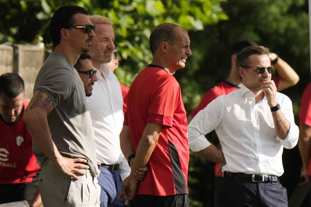 Tare e Allegri in campo