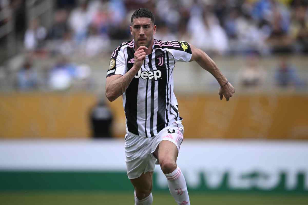 Vlahovic corre