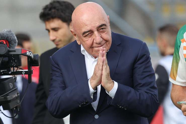 Adriano Galliani ringrazia