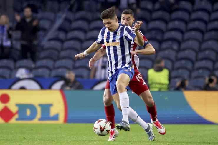 Francisco Moura in campo
