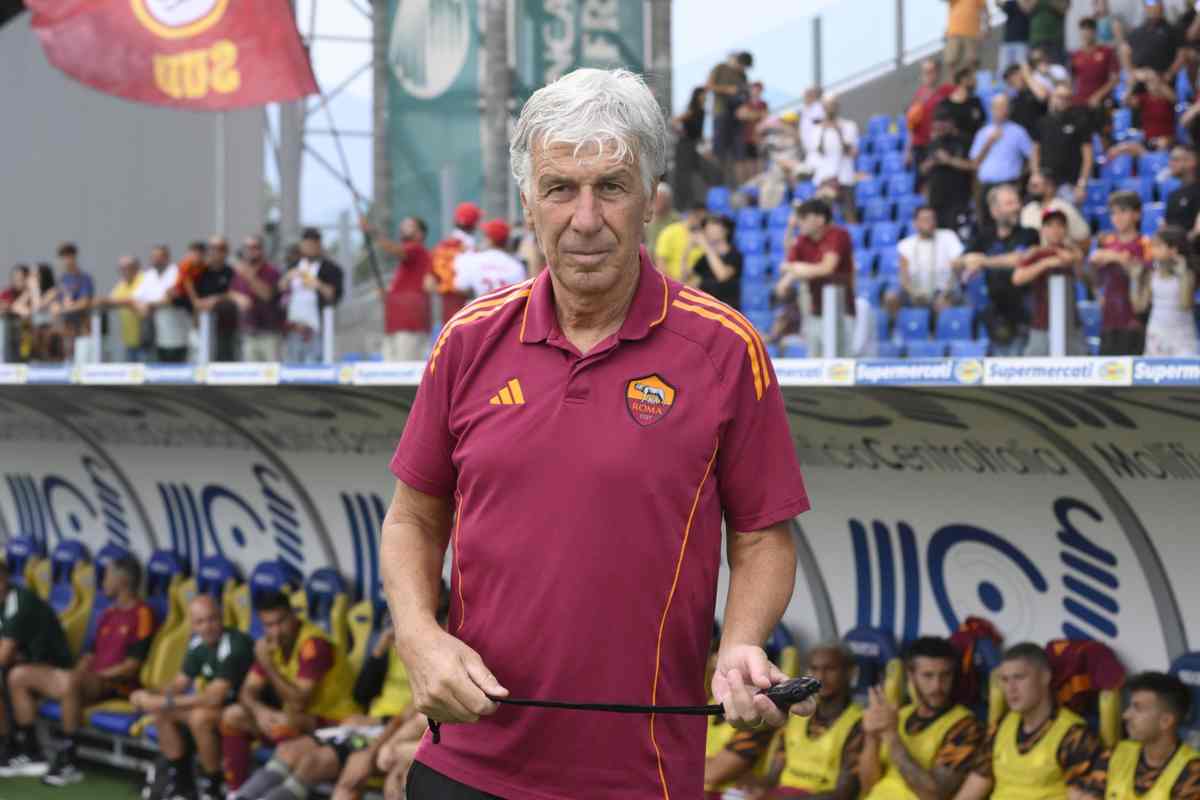 Gasperini con la Roma